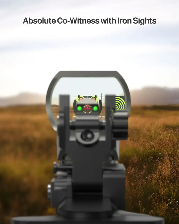 MIRA RS60 Red Dot Reflex Sight Nickel - Multiple Reticle