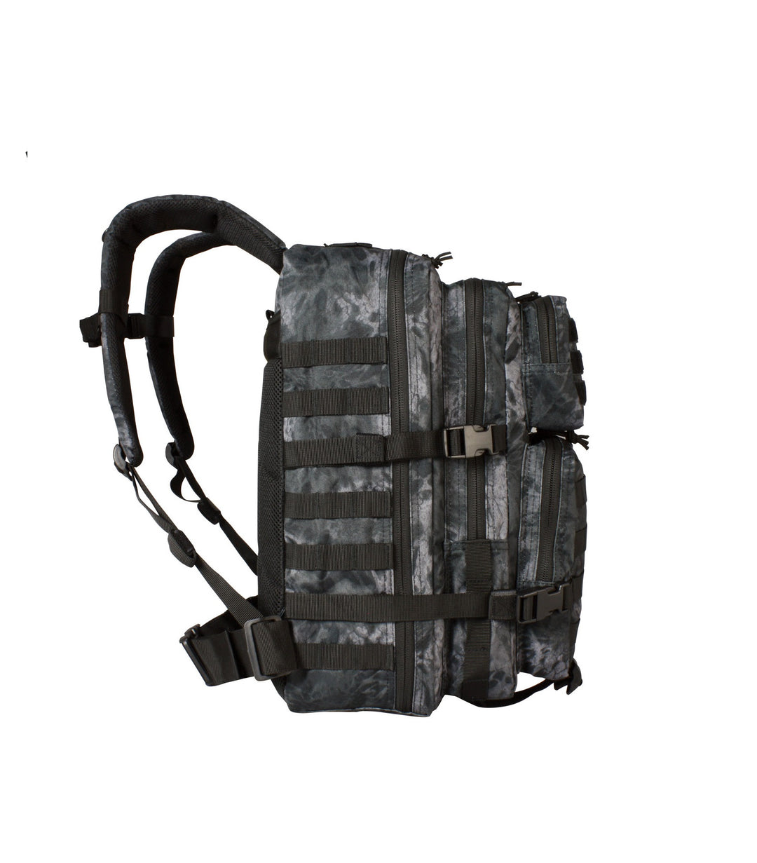 MOCHILA LARGE ASSAULT BLACK OUT CAMO