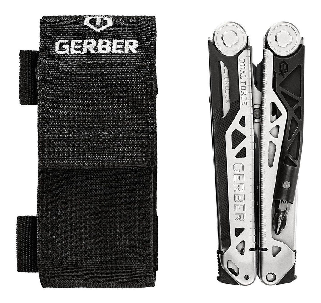 MULTIHERRAMIENTA GERBER DUAL FORCE CON FUNDA