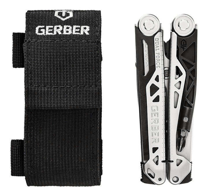 MULTIHERRAMIENTA GERBER DUAL FORCE CON FUNDA