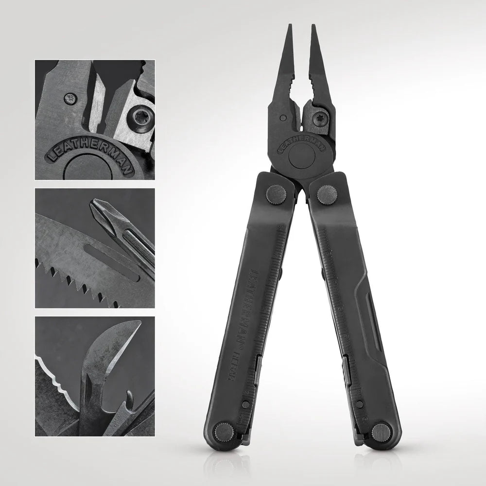 MULTIHERRAMIENTA REBAR BLACK LEATHERMAN