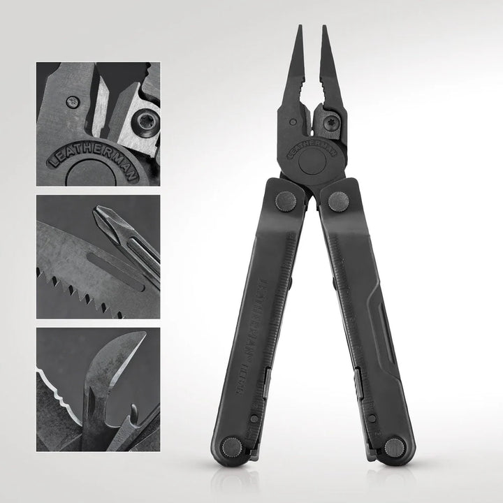 MULTIHERRAMIENTA REBAR BLACK LEATHERMAN