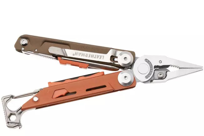MULTIHERRAMIENTA SIGNAL GREEN/BROWN LEATHERMAN