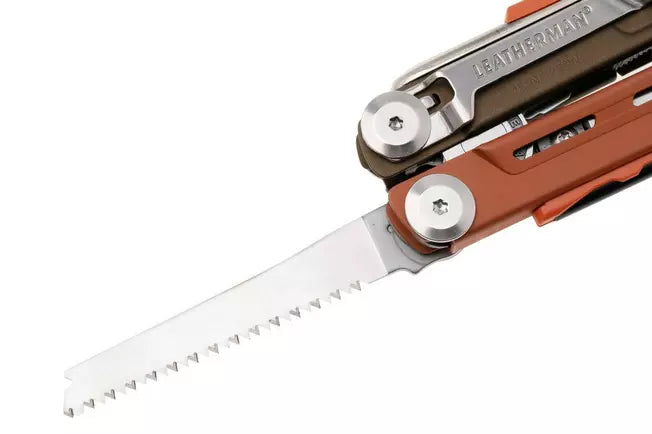 MULTIHERRAMIENTA SIGNAL GREEN/BROWN LEATHERMAN
