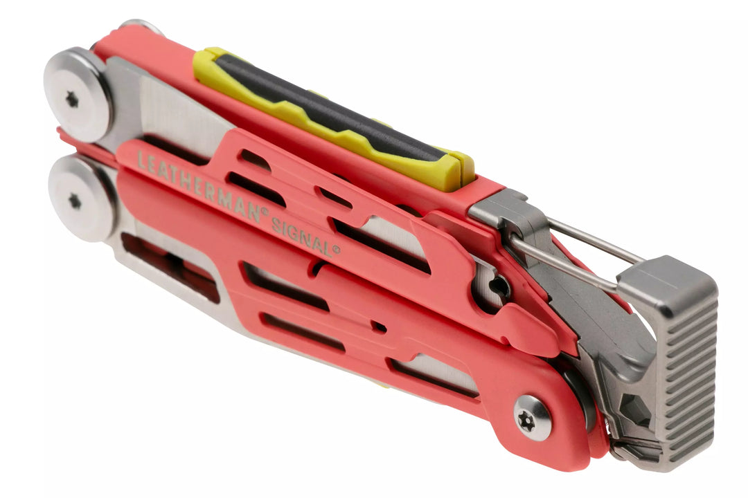 MULTIHERRAMIENTA SIGNAL PINK/SILVER LEATHERMAN