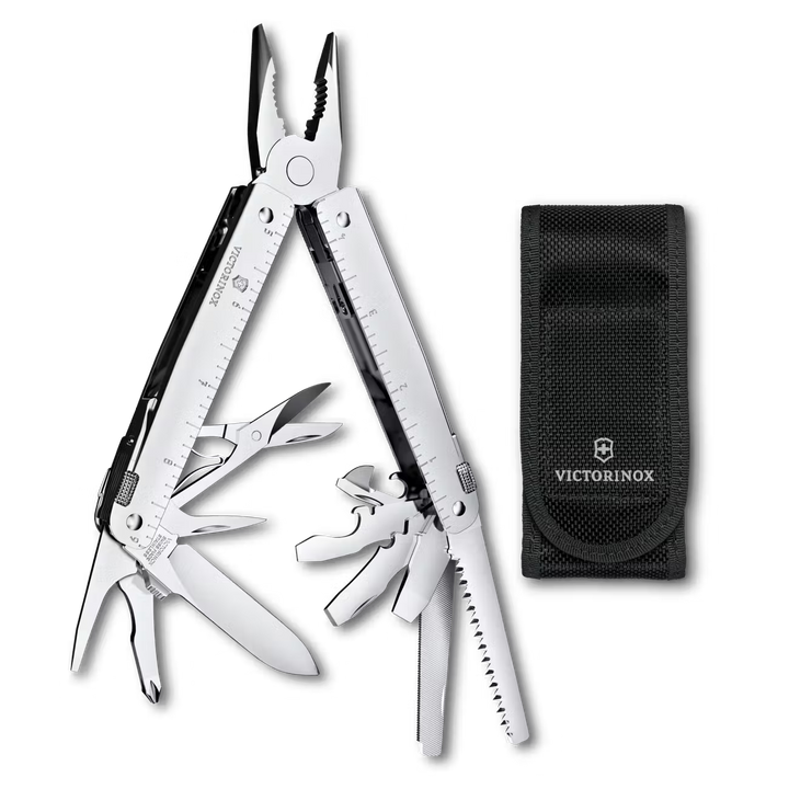 MULTIHERRAMIENTA SWISSTOOL MX 26 USOS SILVER VICTORINOX