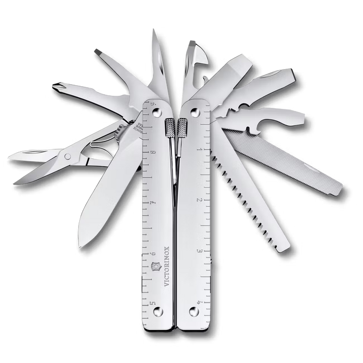 MULTIHERRAMIENTA SWISSTOOL MX 26 USOS SILVER VICTORINOX