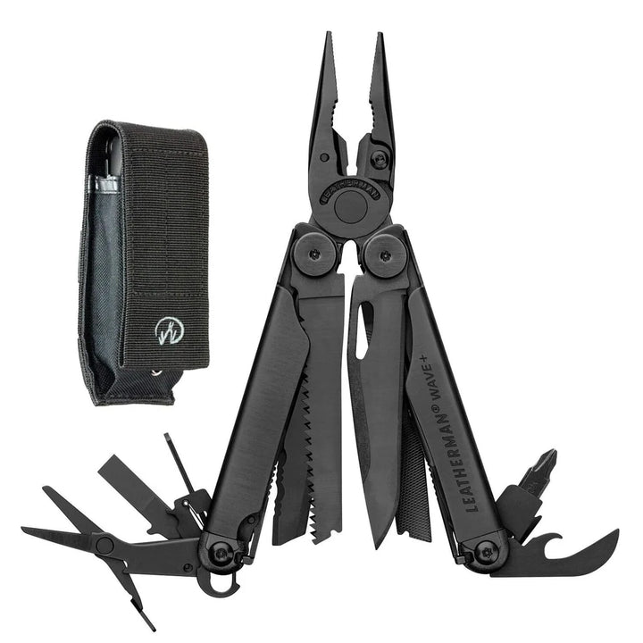 MULTIHERRAMIENTA WAVE-B BLUED BLACK LEATHERMAN