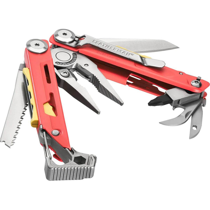 MULTIHERRAMIENTA SIGNAL PINK/SILVER LEATHERMAN