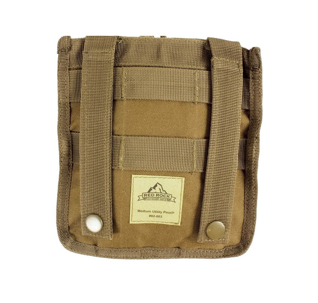 Medium MOLLE Utility Pouch RED ROCK