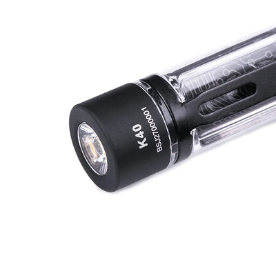 Mini Linterna Nextorch K40 LUZ LED, con llavero y cable USB 300lumenes