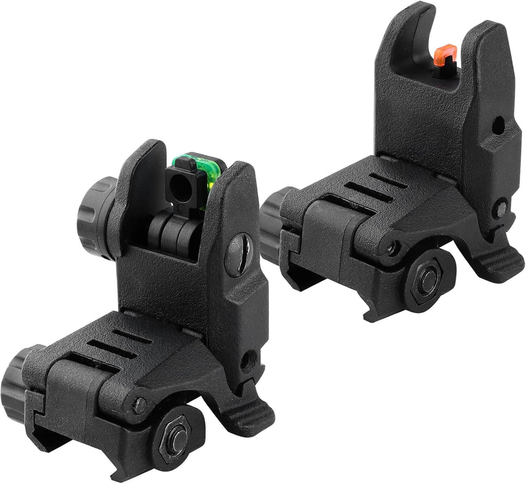 Miras Abatibles Flip-Up con Fibra Optica