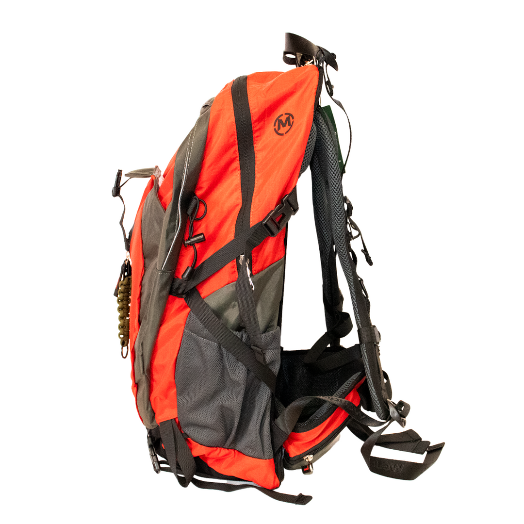 Mochila Camper Hill 50 Litros Rojo
