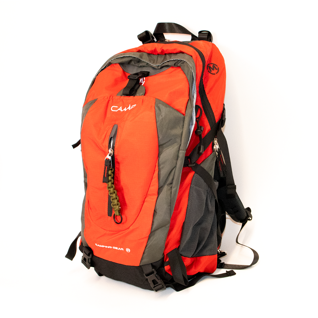Mochila Camper Hill 50 Litros Rojo