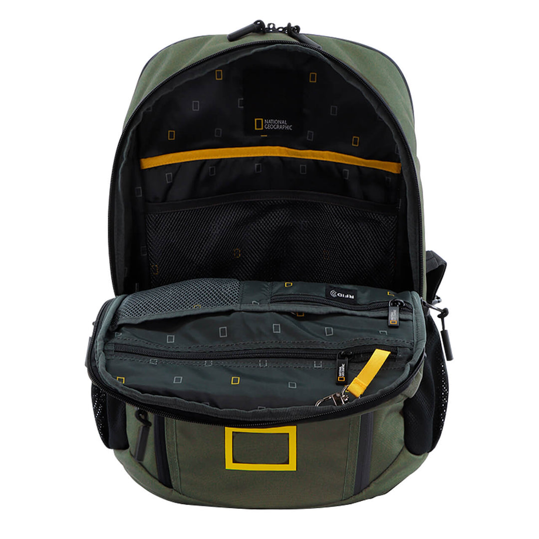 Mochila Nat Geo BOX CANYON 35 L Verde Olivo