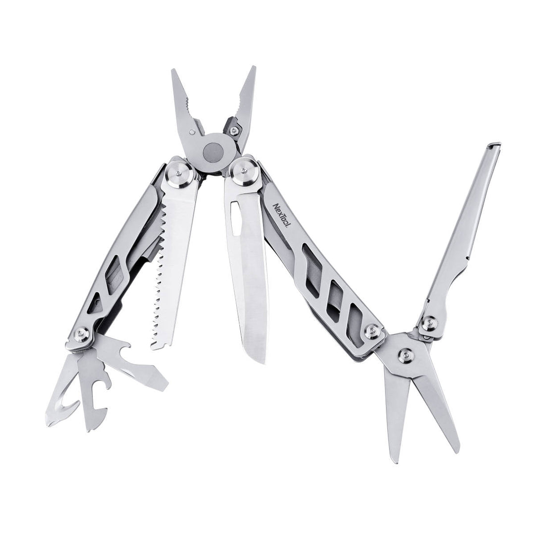 MULTIHERRAMIENTA CON PINZA NEXTOOL SILVER DE ACERO INOXIDABLE