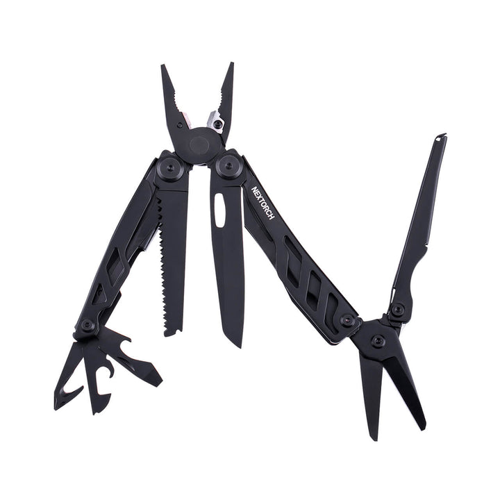 MULTIHERRAMIENTA MT10 NEXTORCH BLACK DE ACERO INOXIDABLE