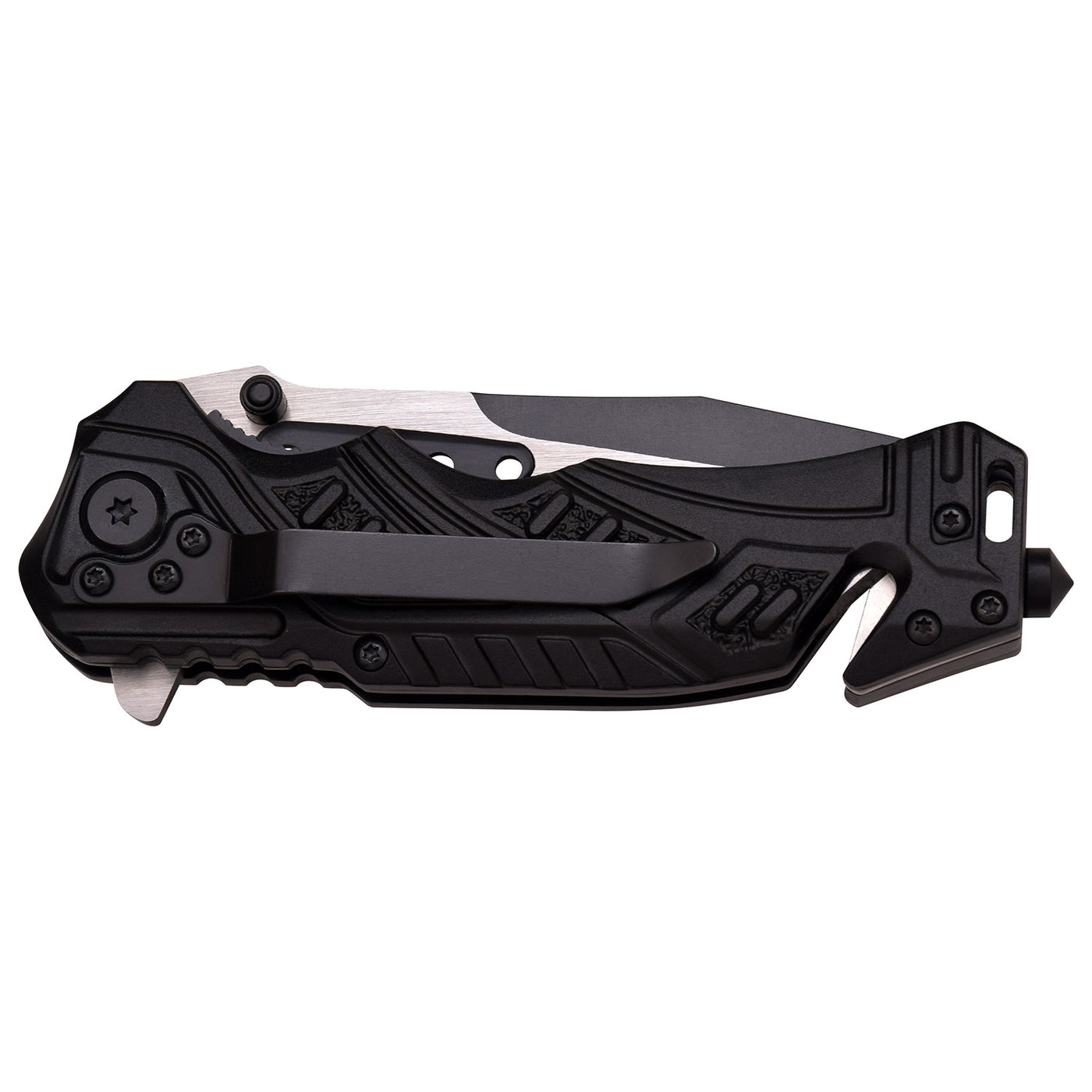 NAVAJA 4.5" CLOSED MTech USA ROMPEVIDRIO BLACK/BLUE