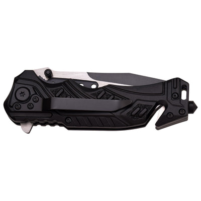 NAVAJA 4.5" CLOSED MTech USA ROMPEVIDRIO BLACK/BLUE