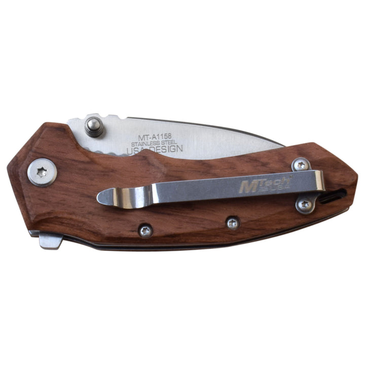 NAVAJA 6.5" MTech USA PAKKAWOOD HANDLE