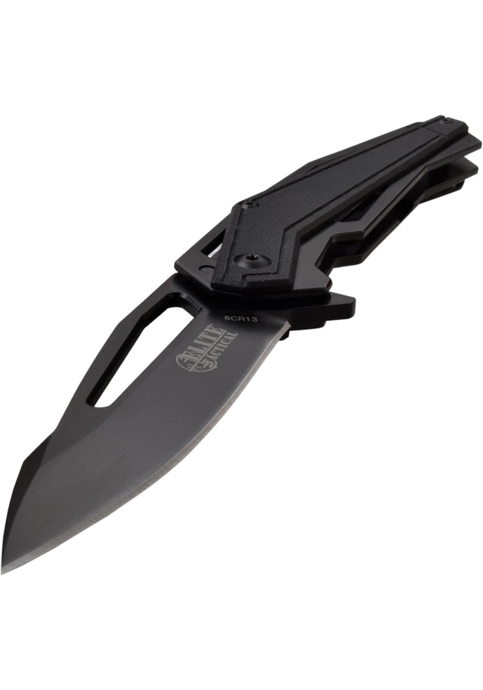 NAVAJA 8" BLACK STAINLESS STEEL HANDLE