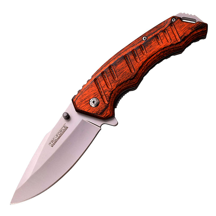 NAVAJA APERTURA ASISTIDA TAC-FORCE TF-923PW MANGO DE MADERA