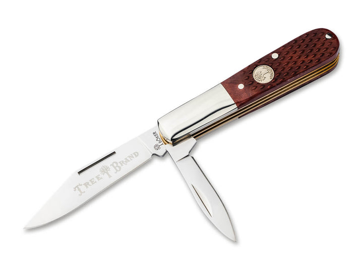 NAVAJA BOKER TREEBRAND 2 BLD BARLOW BROWN CHECKERED BONE