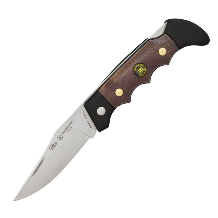 NAVAJA CAMPERA CON MANGO CROMO DURO CON CACHA ABS HOJA 6.5cm MIGUEL NIETO