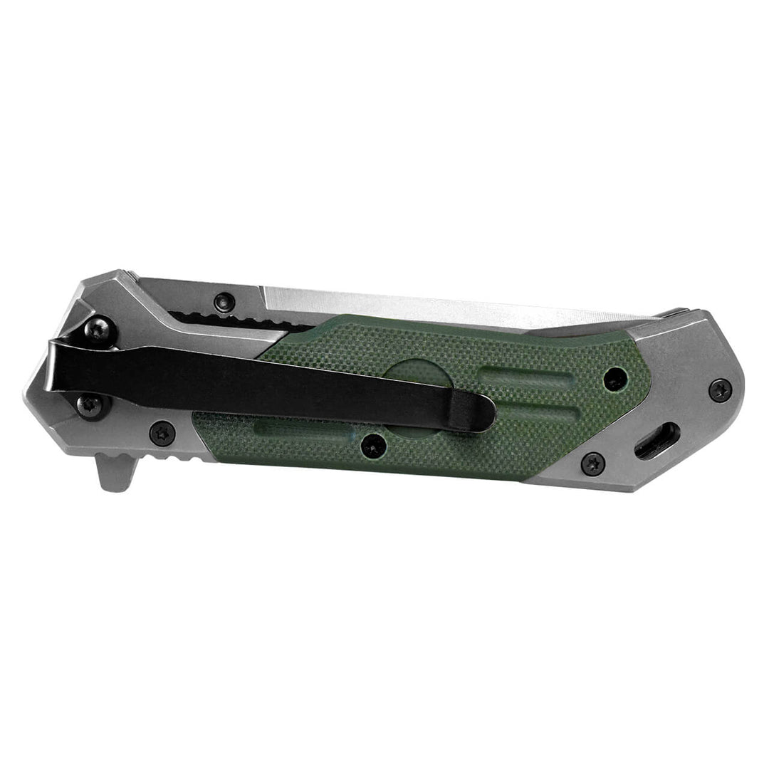 NAVAJA CON MANGO METAL G10 GREEN