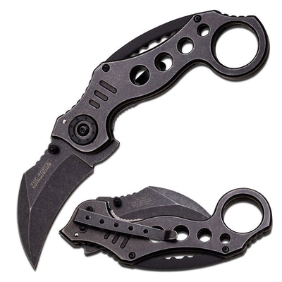 NAVAJA KARAMBIT Tac-Force 5" closed STONEWASHED BLADE