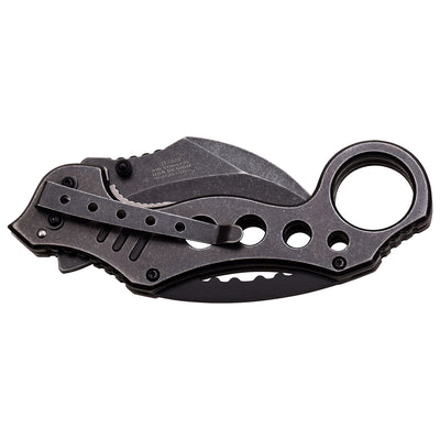 NAVAJA KARAMBIT Tac-Force 5" closed STONEWASHED BLADE