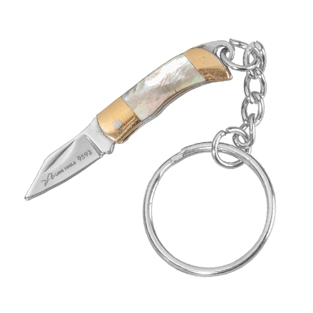 NAVAJA LLAVERO 3/4" CONCHA LION TOOLS