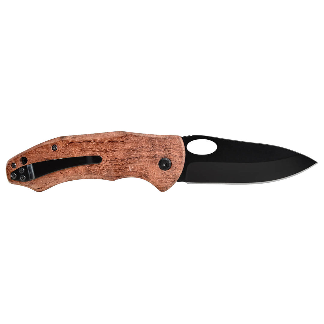 NAVAJA MANGO WOOD PALISANDRO 8.5CM CON CLIP