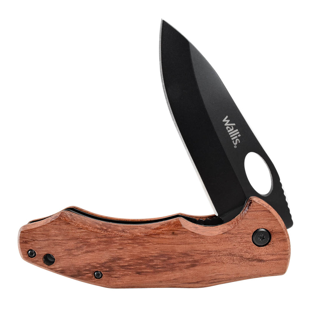NAVAJA MANGO WOOD PALISANDRO 8.5CM CON CLIP