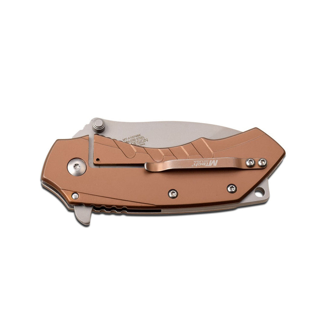 NAVAJA MTECH 6.55" PAKKAWOOD OVERLAY Bronze/Black