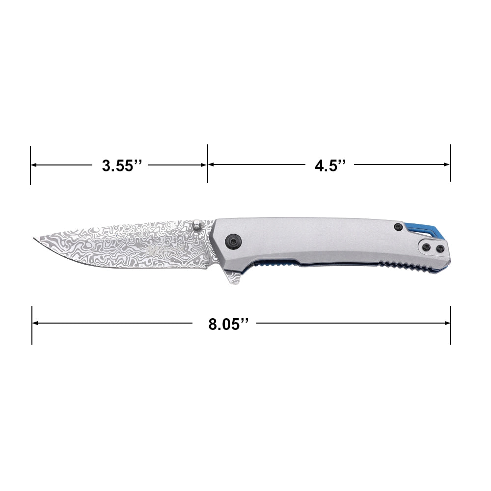 NAVAJA MTECH ANODIZED ALUMINUM PLATA 8.05"