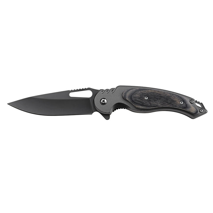 NAVAJA MTECH LINER LOCK 8.07" WOOD GRAY SATIN