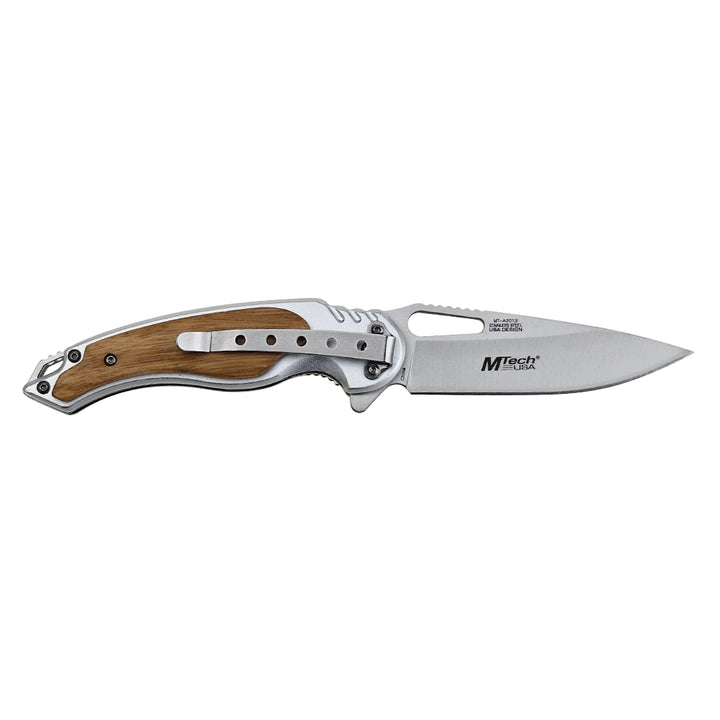 NAVAJA MTECH Liner Lock 8.07" WOOD Satin