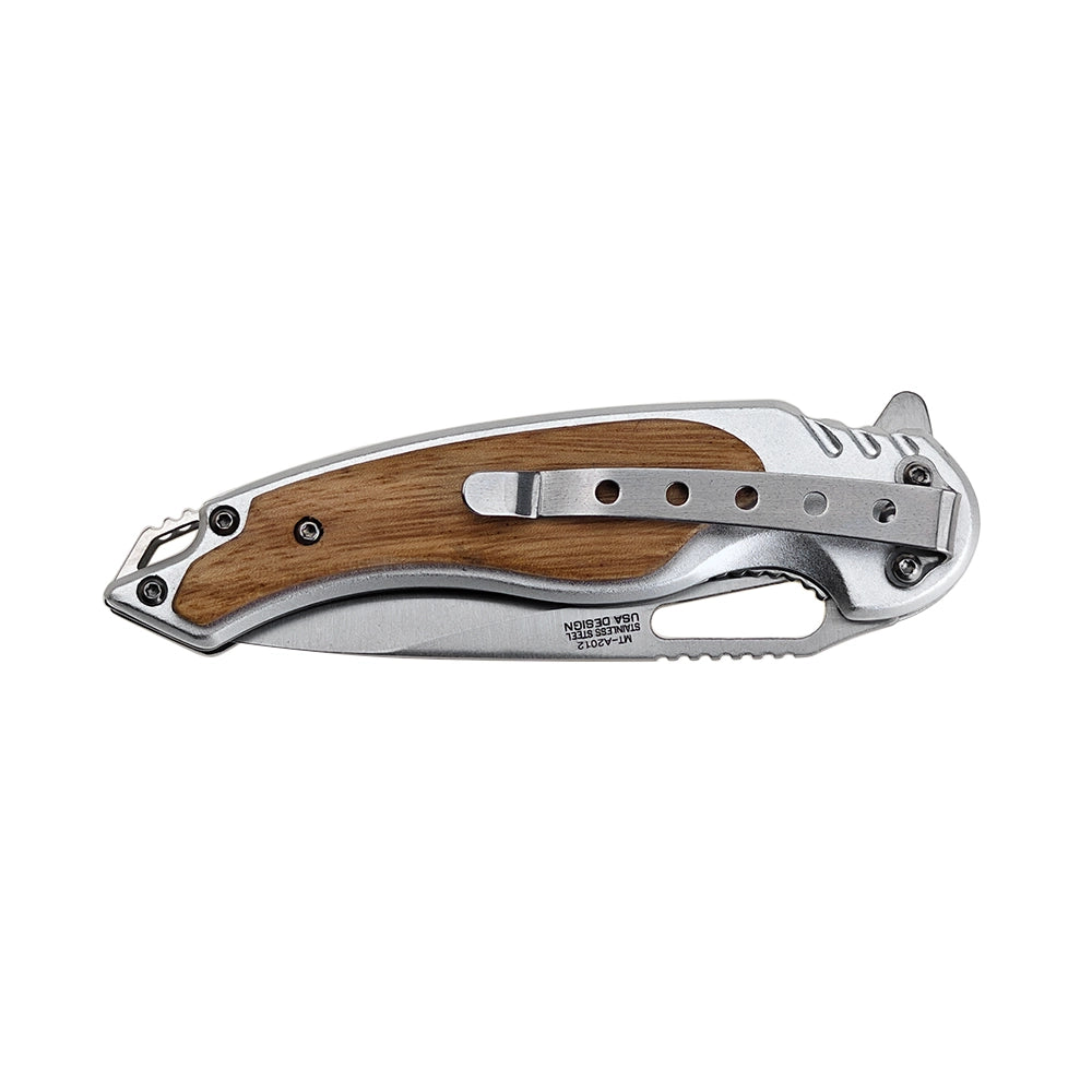 NAVAJA MTECH Liner Lock 8.07" WOOD Satin