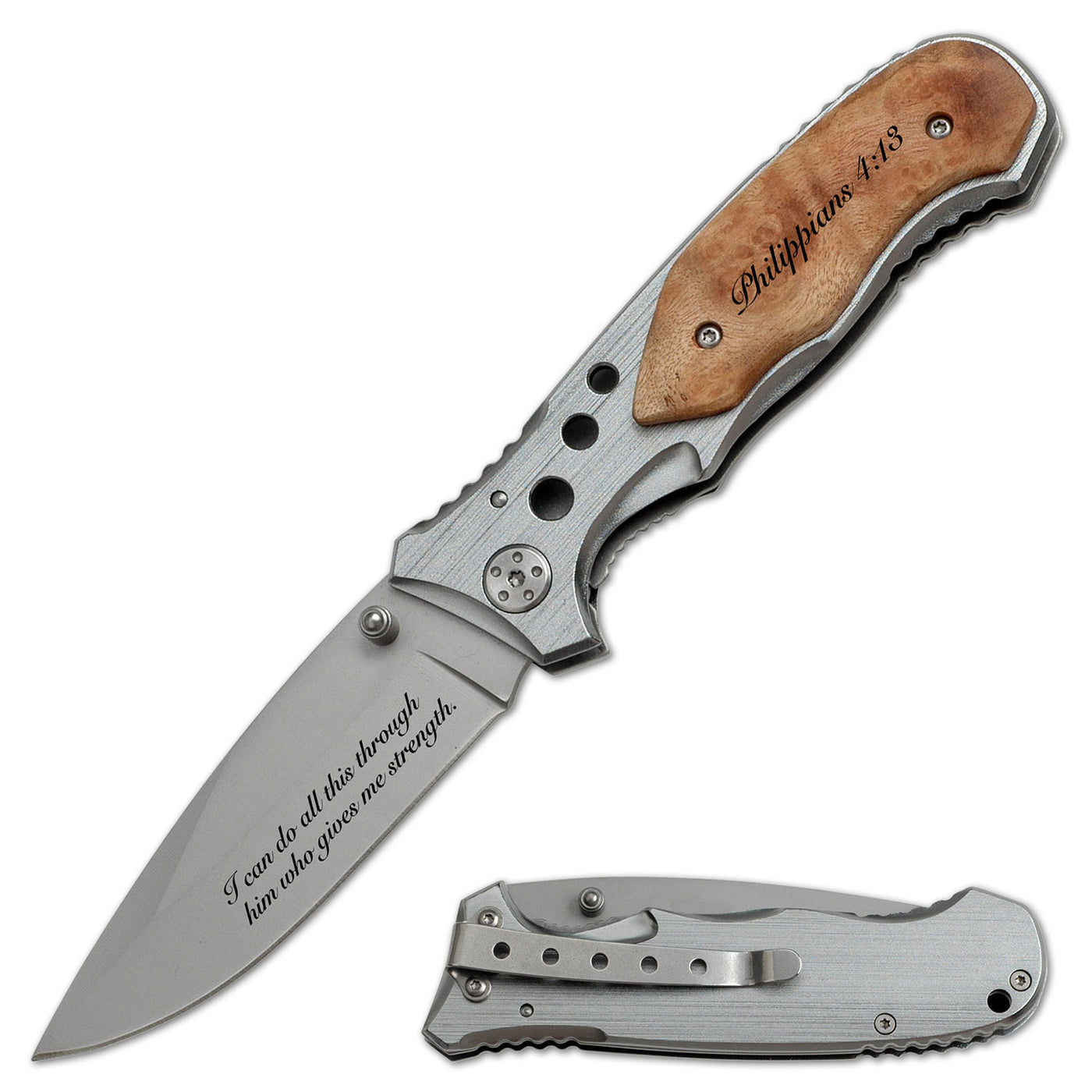 NAVAJA MTECH USA MANUAL 7.75" WOOD EG7-PHL