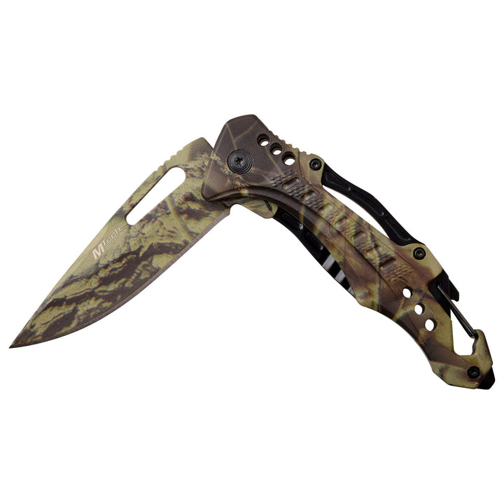 NAVAJA MTech USA Bottle Opener 8.25" Wood Camo