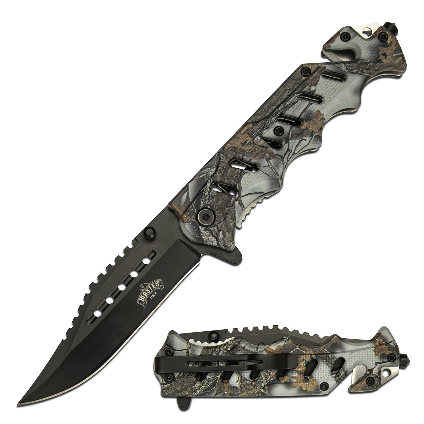 NAVAJA Master USA 8.75" MANGO ABS Forest Camo