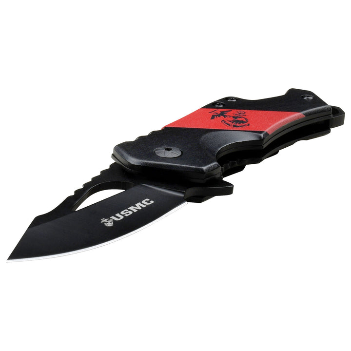NAVAJA OEM USMC 6.00" BLACK/RED US Marines Graphic
