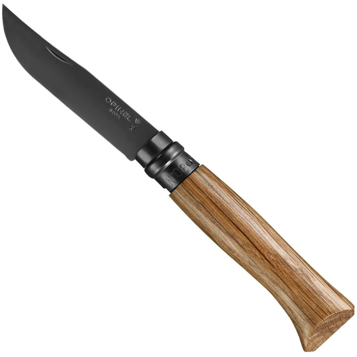 NAVAJA OPINEL No.08 Black Oak en caja de madera