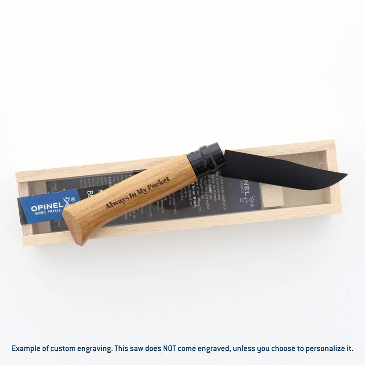 NAVAJA OPINEL No.08 Black Oak en caja de madera