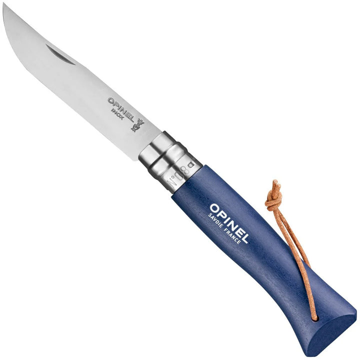 NAVAJA OPINEL No.08 Stainless Steel NAVY con correa