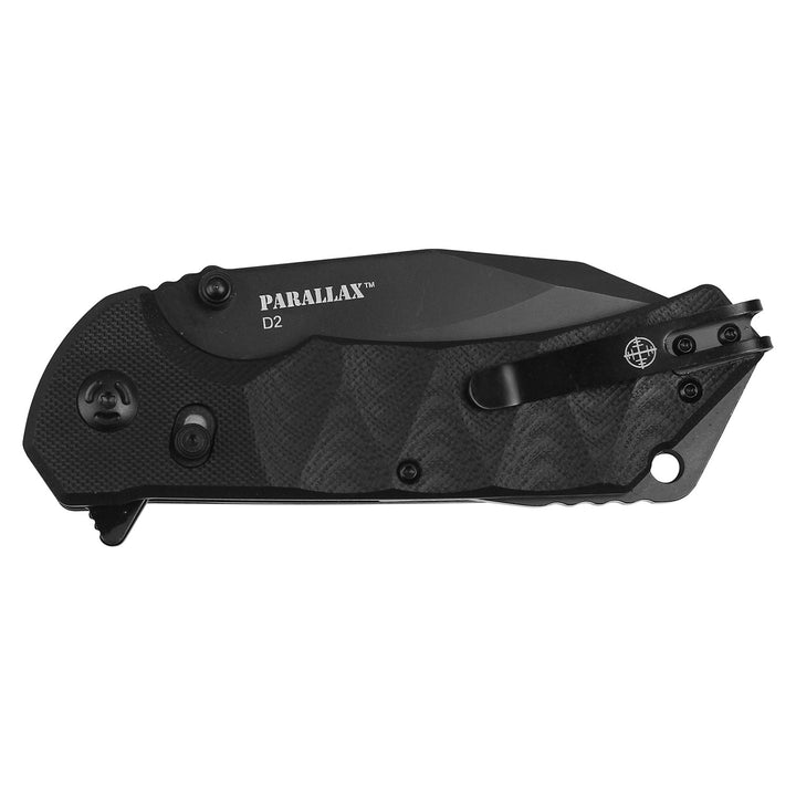NAVAJA PARALLAX 8.25" Elite Tactical BLACK DROP POINT