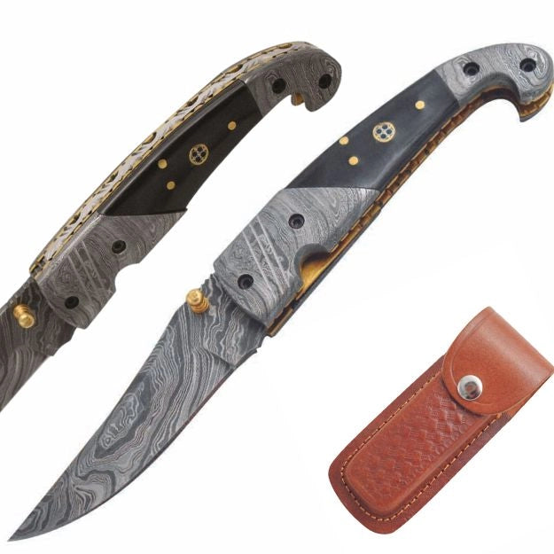 NAVAJA WILD TURKEY DAMASCO Mosaic pin 8"