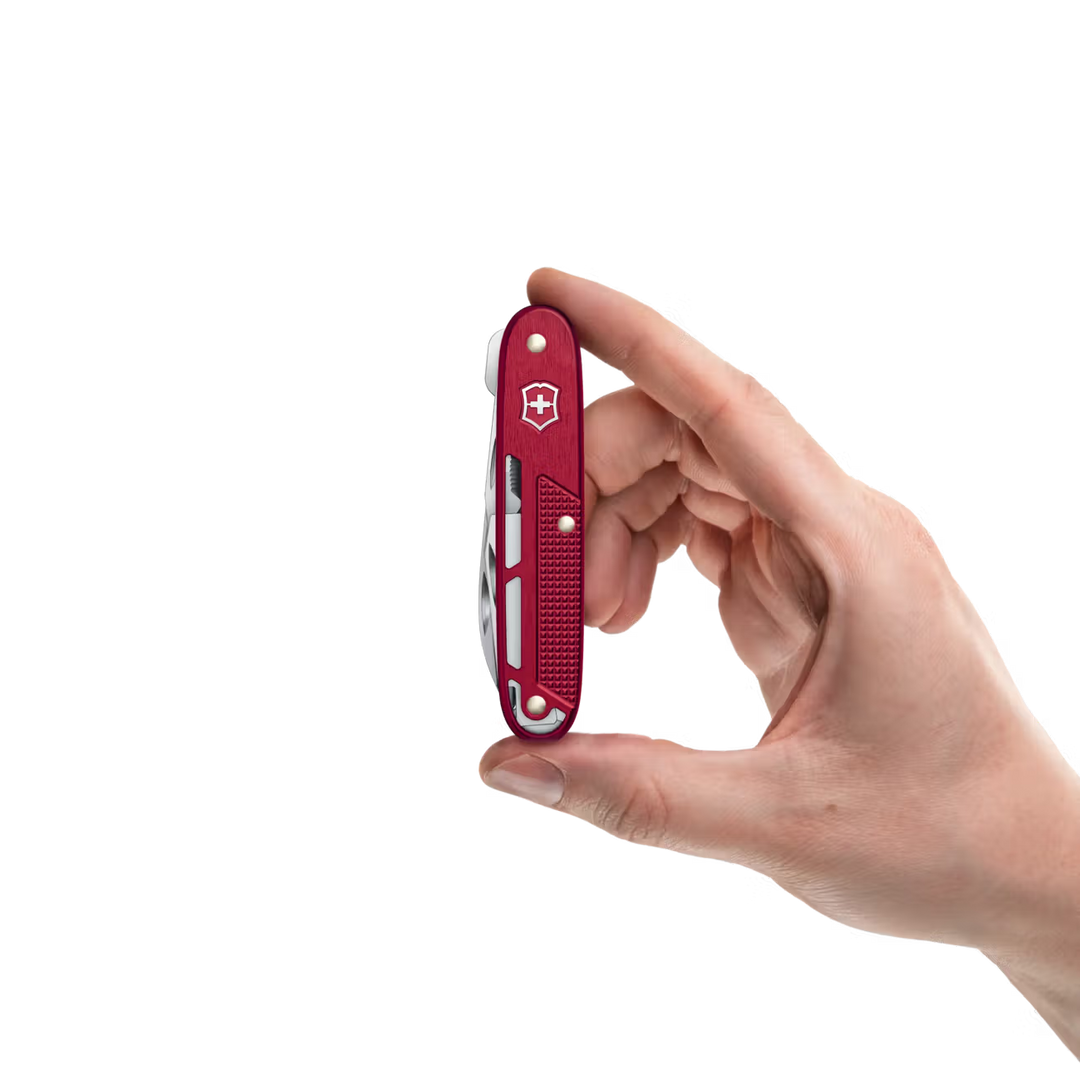 NAVAJA SYNERGY X ALOX RED 93MM 10 USOS VICTORINOX