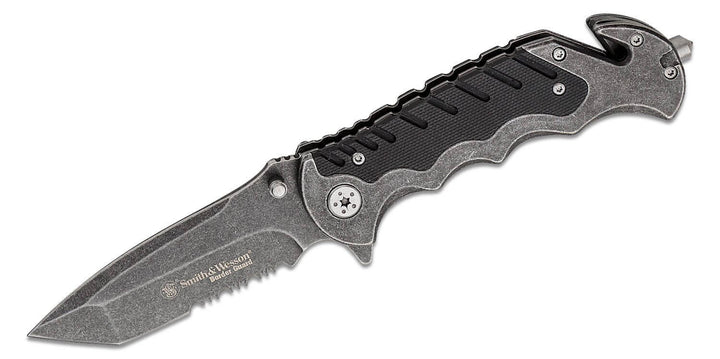 NAVAJA S&W Border Guard 10S Tanto Serrated